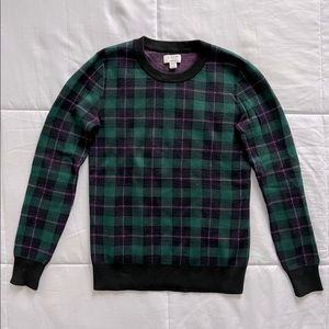 J. Crew Plaid Sweater XXS